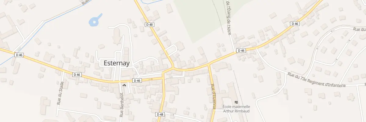 Plan du 1 Rue du Docteur Carrere à Esternay
