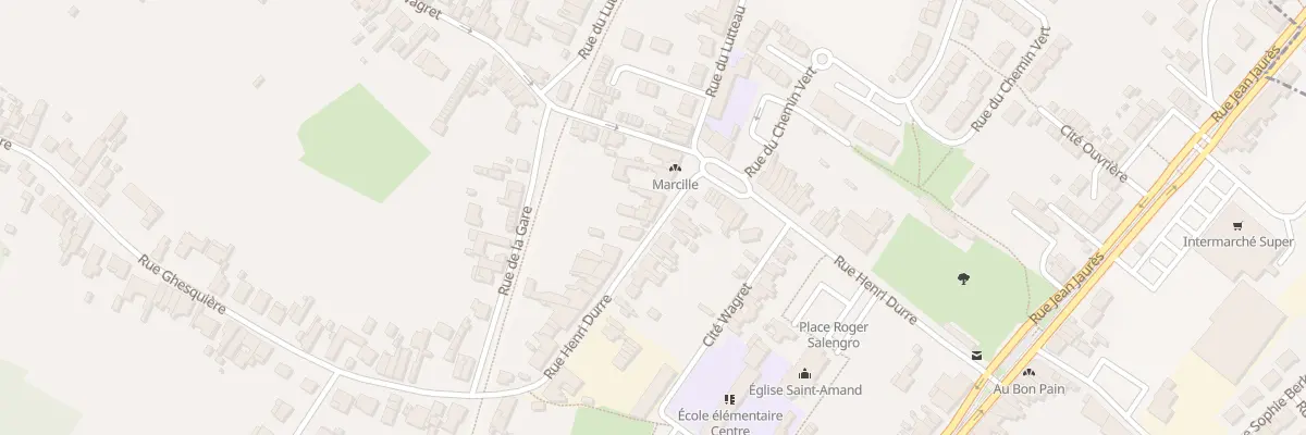 Plan du 35 Rue Henri Durre à Escautpont