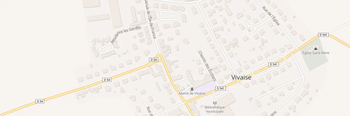 Plan du 32 Av d’Ile de France à Vivaise