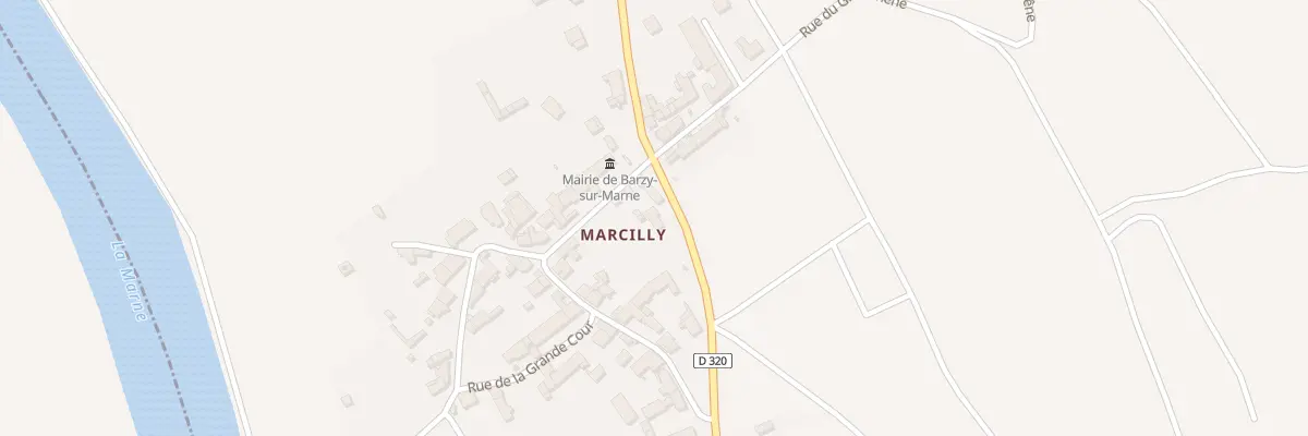 Plan du 12 Rue Saint Leu à Barzy-sur-Marne