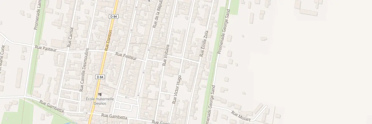 Plan du 3 Rue Victor Hugo à Villeneuve-l’Archevêque