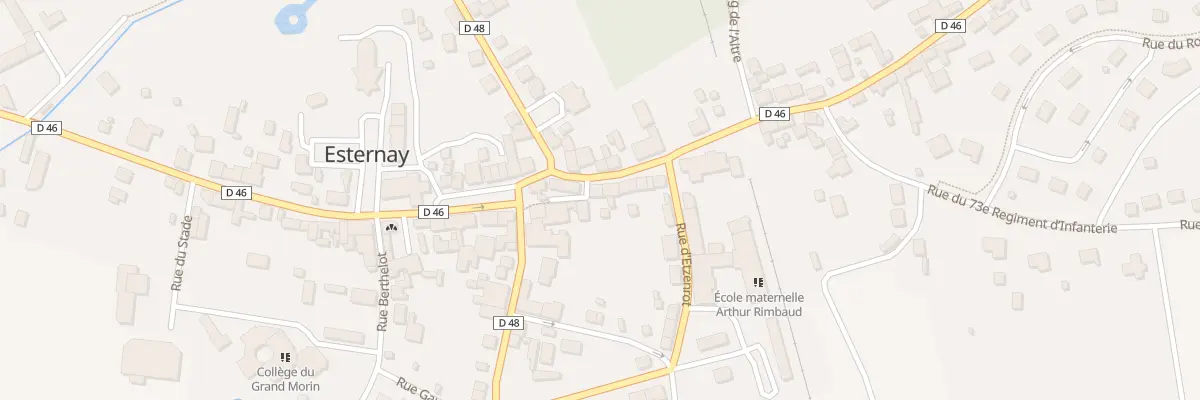 Plan du 10 Rue du Docteur Carrere à Esternay