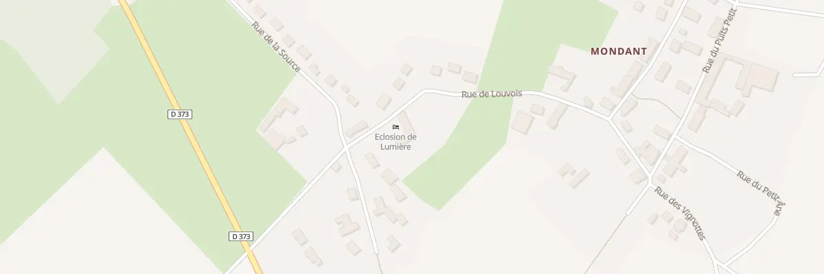 Plan du 3 Rue Louvois à Montmirail