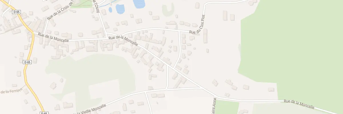 Plan du 29 Rue de la Moncelle à Mons-en-Laonnois