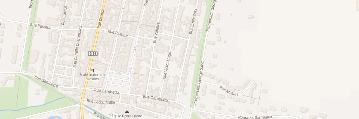 Plan du 15 Rue Emile Zola à Villeneuve-l’Archevêque