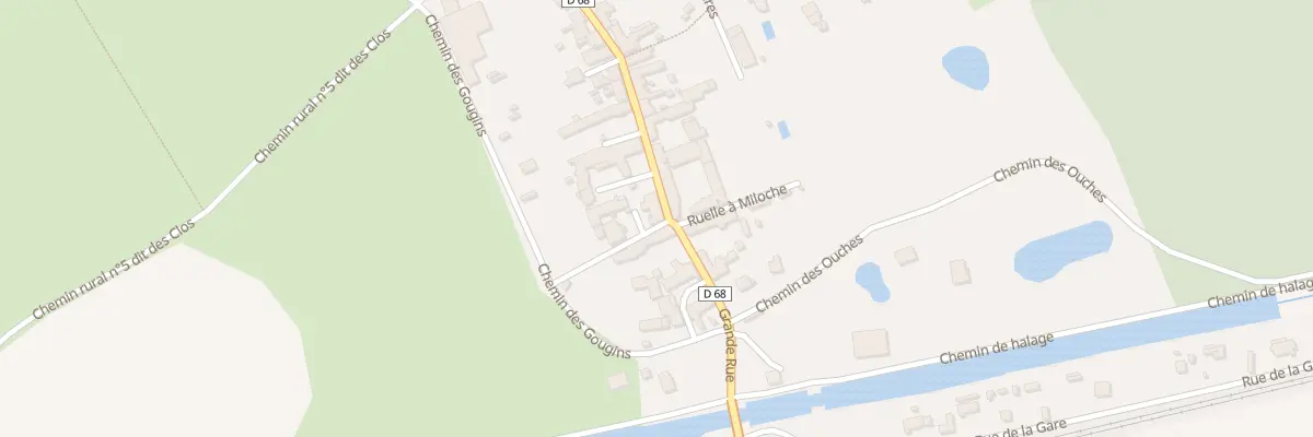 Plan du 58 Gr Grande Rue à Marnay-sur-Seine