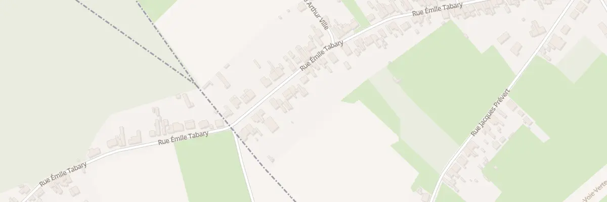 Plan du 1053 Rue Emile Tabary à Fresnes-sur-Escaut