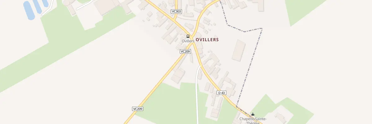 Plan du 2 Rte de Bousies à Solesmes
