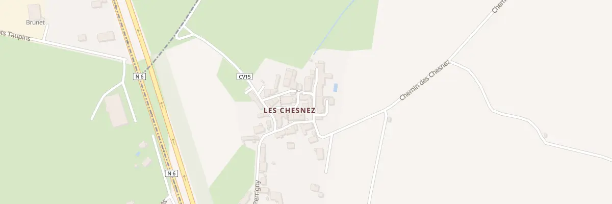 Plan du 6 Pl des Chesnez à Auxerre