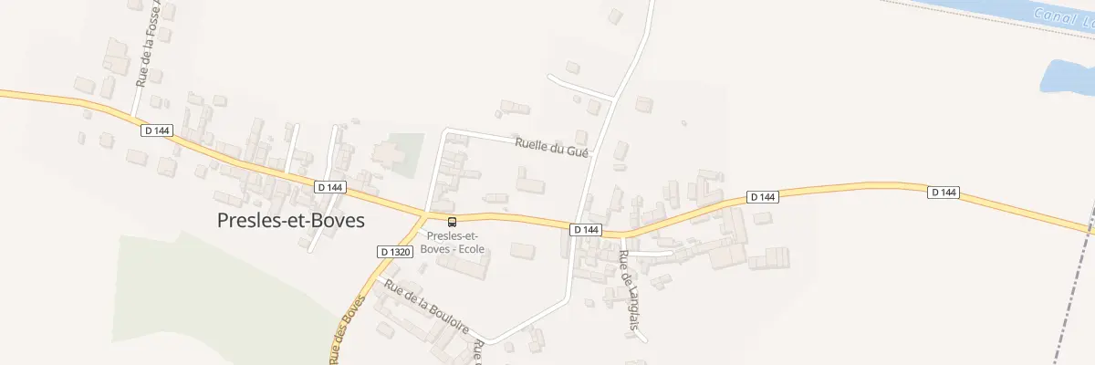 Plan du 1B Rue Raoul de Presles à Presles-et-Boves
