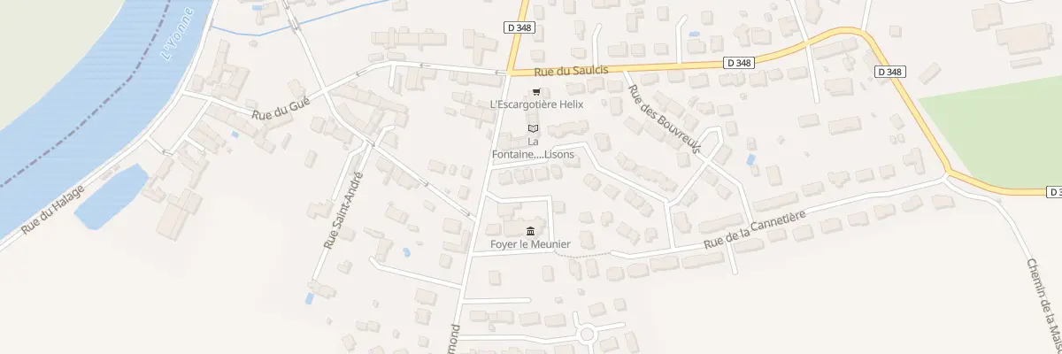 Plan du 6 Rue des Fauvettes à Gurgy