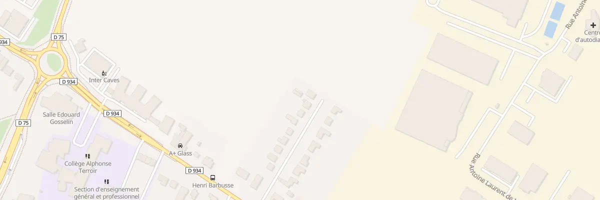 Plan du 17 Vc au Pave de Marle à Marly