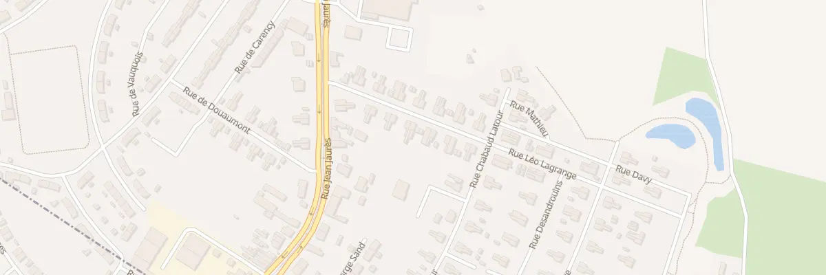 Plan du 12 Rue Léo Lagrange à Escautpont