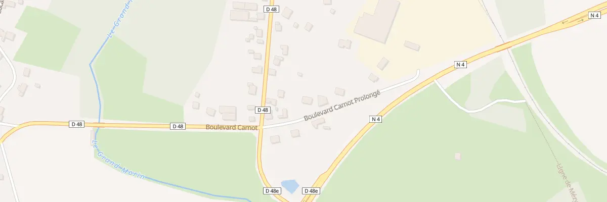 Plan du 1B Bd Carnot Prolonge à Esternay