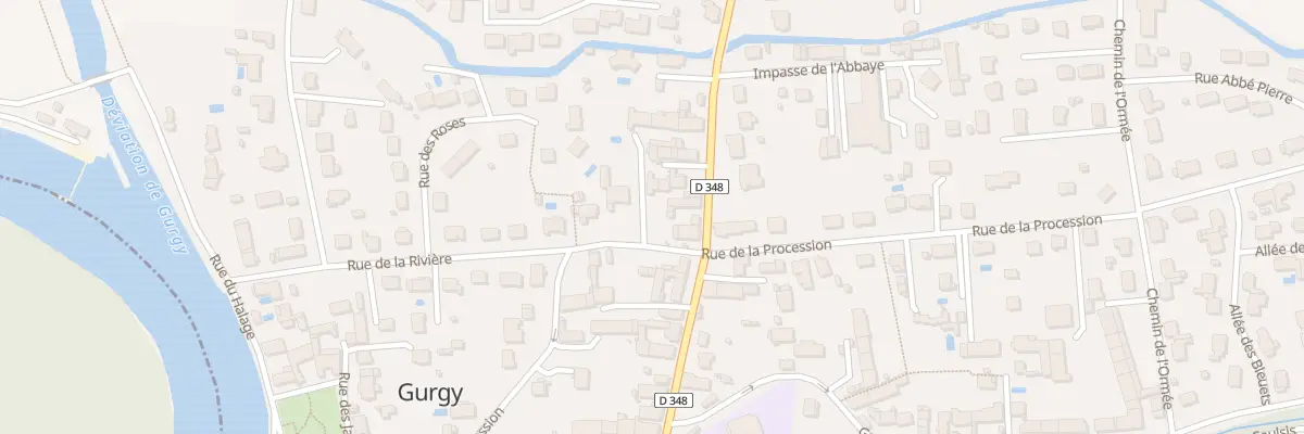 Plan du 39 Rue des Trois Cailloux à Gurgy