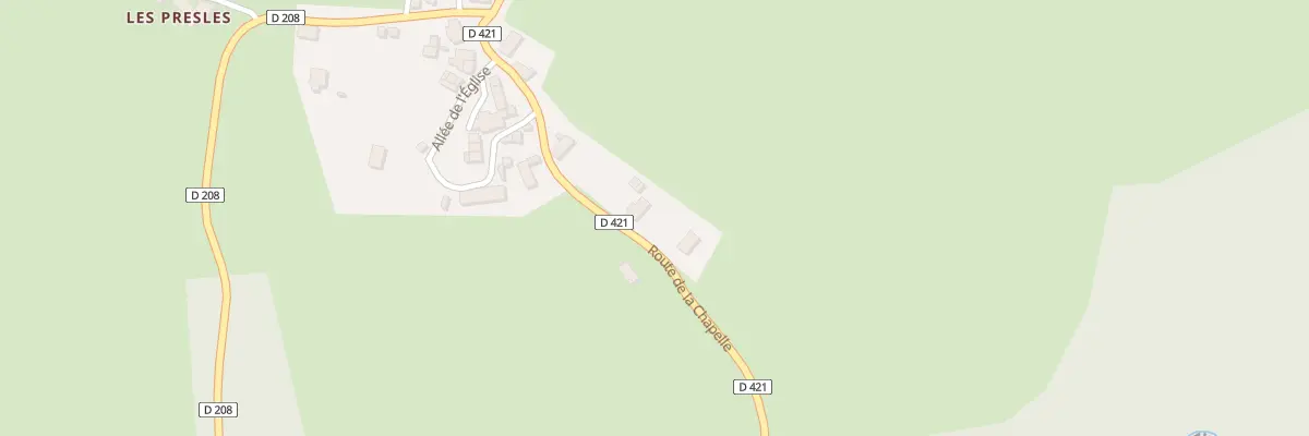 Plan du 7 Rte de la Chapelle à Molles