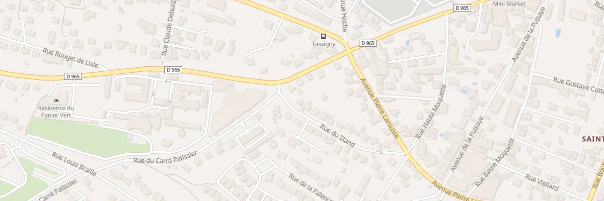 Plan du 20 Rue du Stand à Auxerre