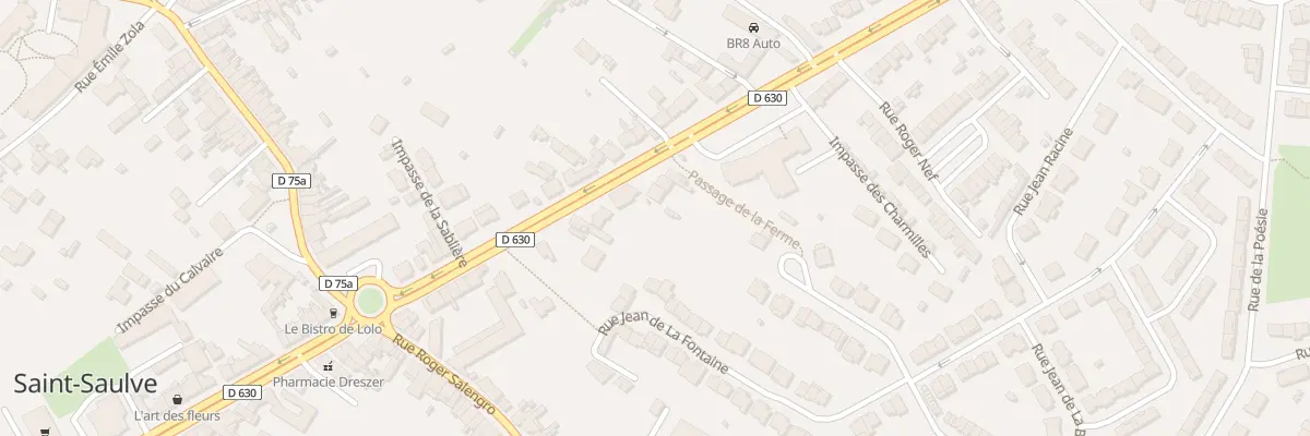 Plan du 1337 Rue Jean Jaurès à Saint-Saulve