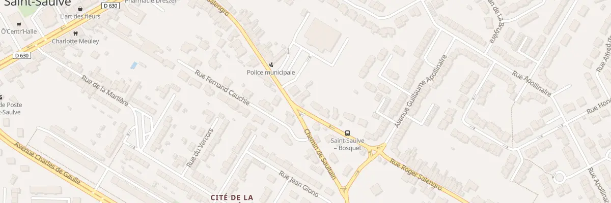 Plan du 39 Rue Roger Salengro à Saint-Saulve