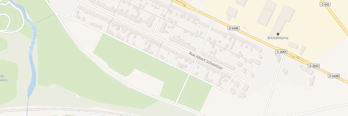 Plan du 76 Rue Albert Schweitzer au Cateau-Cambrésis