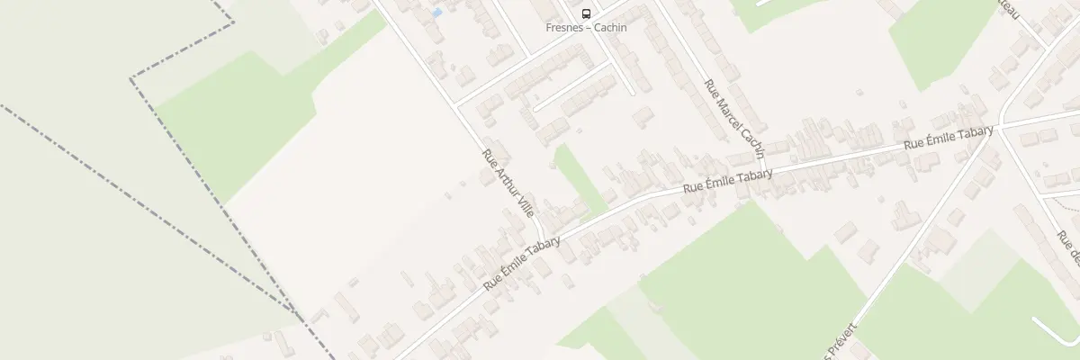 Plan du 932 Rue Emile Tabary à Fresnes-sur-Escaut