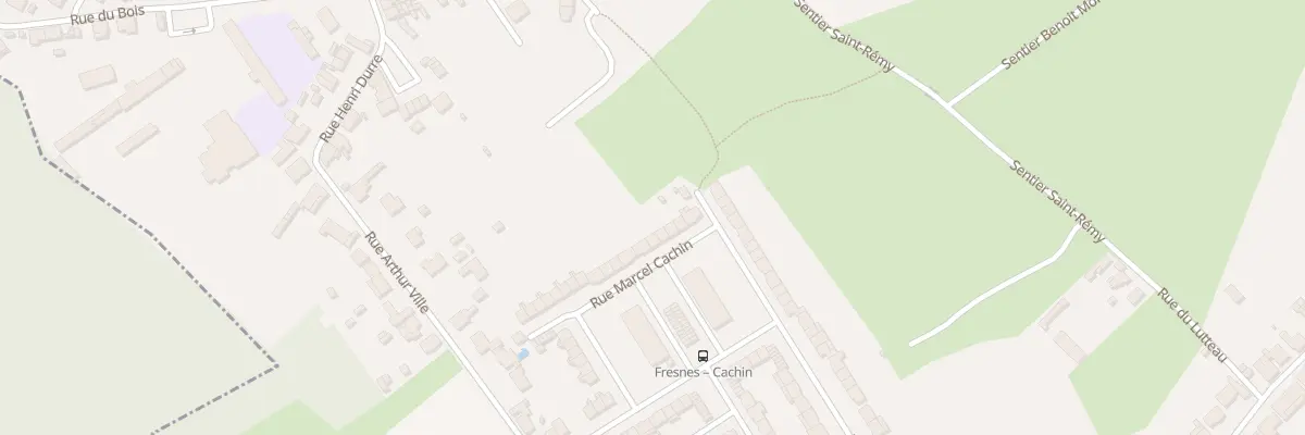 Plan du 60 Rue Marcel Cachin à Fresnes-sur-Escaut