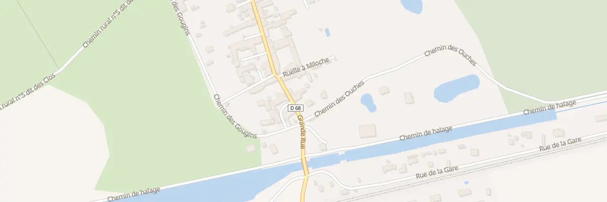 Plan du 61 Gr Grande Rue à Marnay-sur-Seine