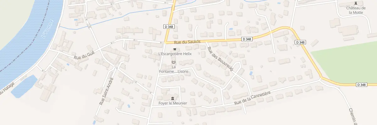 Plan du 5 Rue des Fauvettes à Gurgy