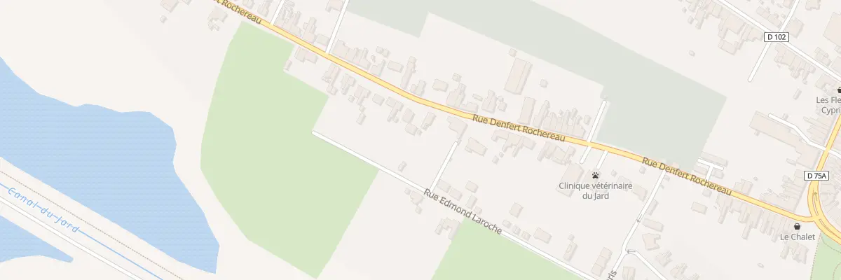 Plan du 409 Rue Denfert Rochereau à Vieux-Condé