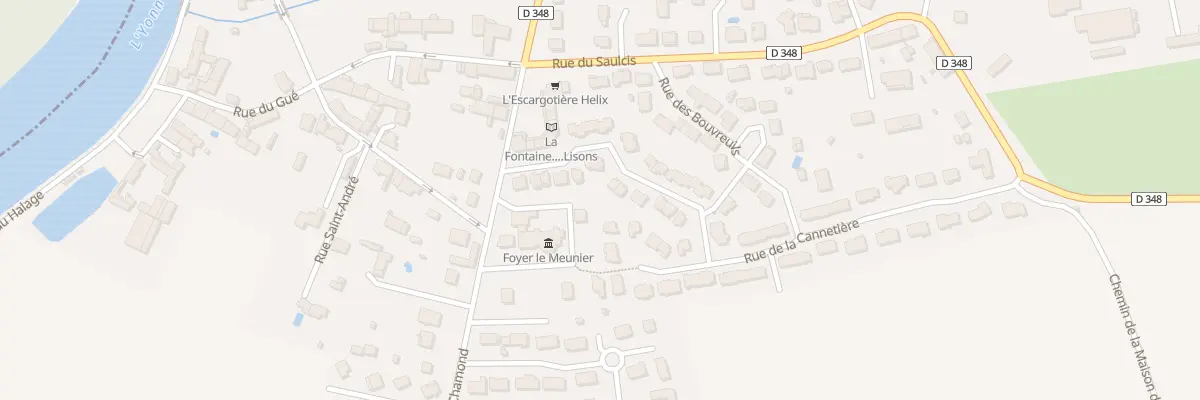 Plan du 16 Rue des Fauvettes à Gurgy