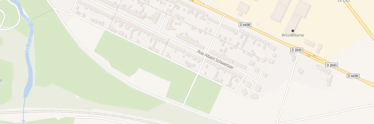 Plan du 80 Rue Albert Schweitzer au Cateau-Cambrésis