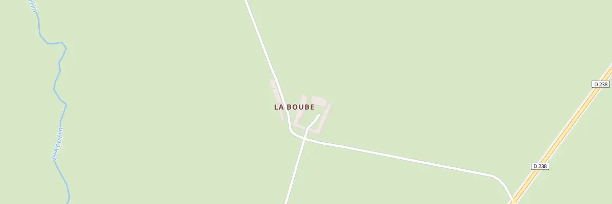 Plan du 5189 La Boube à Chevagnes