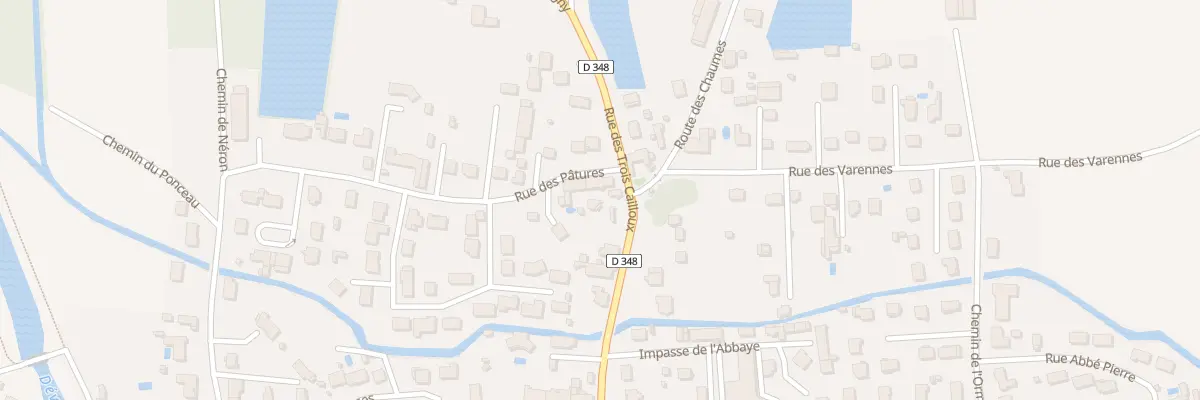 Plan du 55 Rue des Trois Cailloux à Gurgy