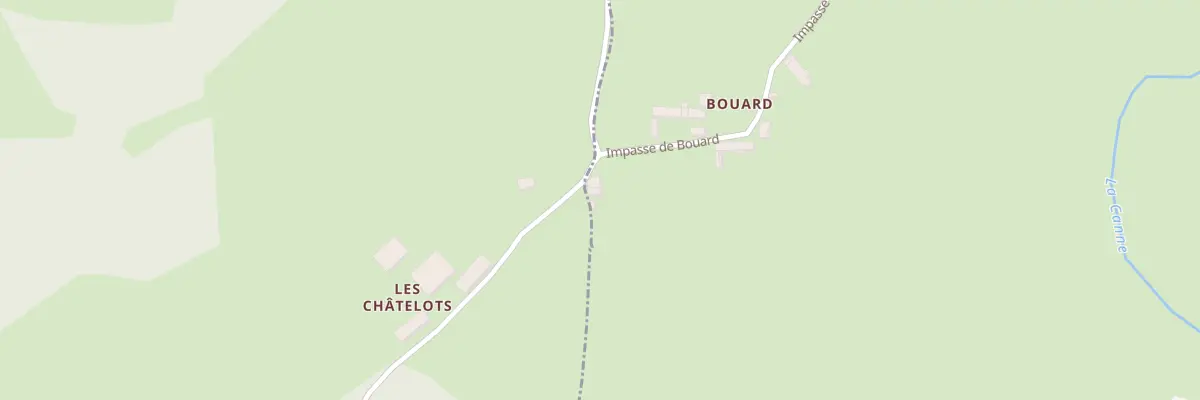 Plan du 997 Rte de Bouard à Tintury