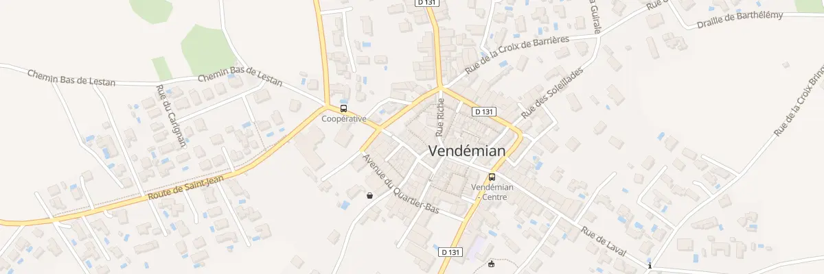 Plan du 5 Rue de Madame à Vendémian