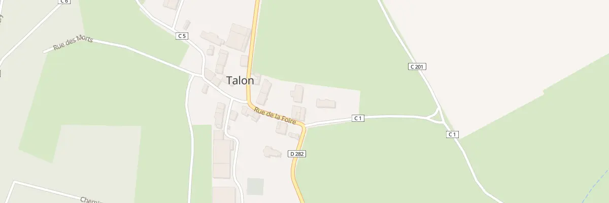 Plan du 4 Le Bourg à Talon