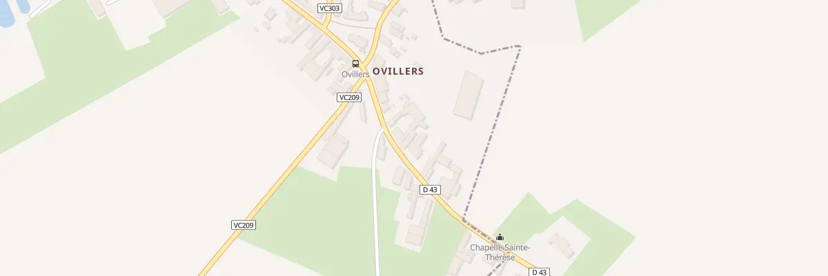 Plan du 5 Rte de Bousies à Solesmes