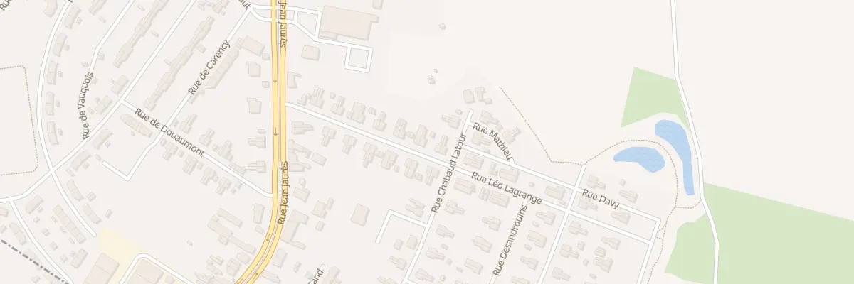 Plan du 23 Rue Léo Lagrange à Escautpont