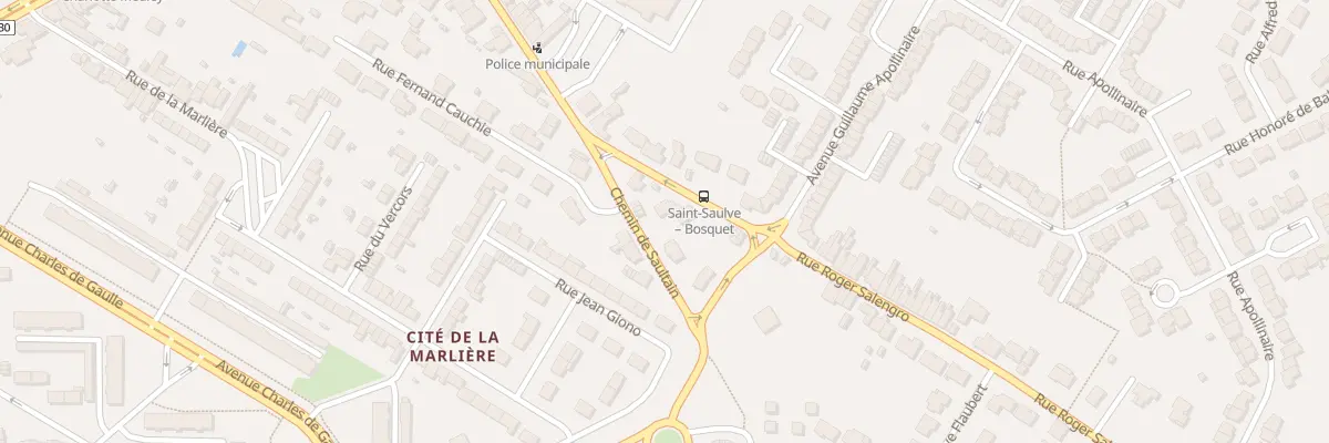 Plan du 28H Rue Roger Salengro à Saint-Saulve
