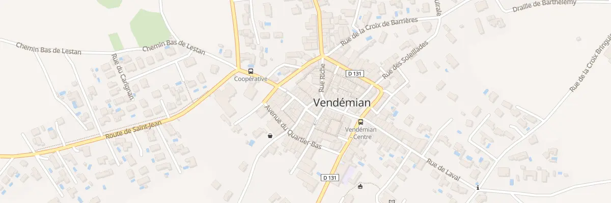 Plan du 10 Rue du Capitoul à Vendémian