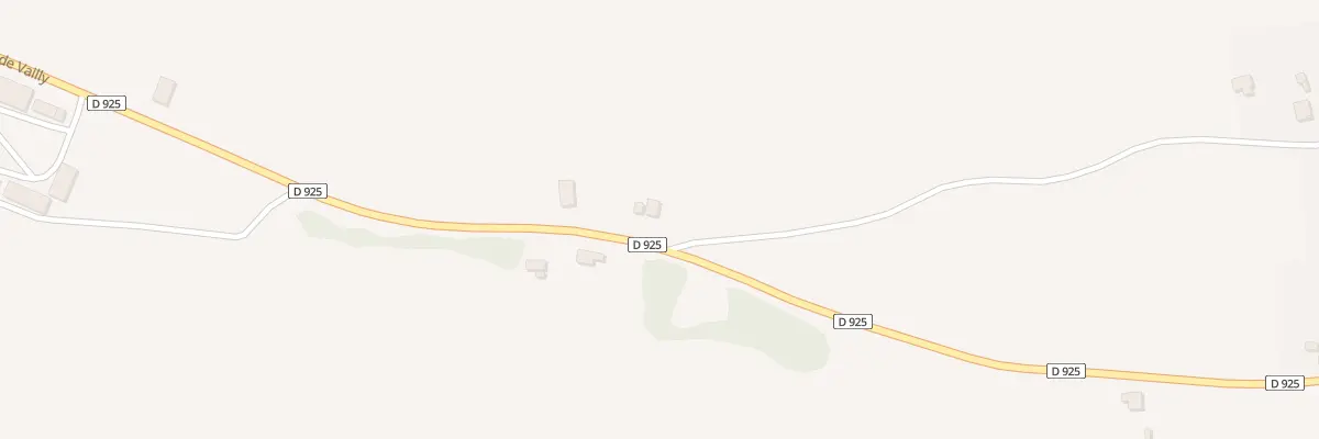 Plan du 66 Rte de Vailly à Chavonne