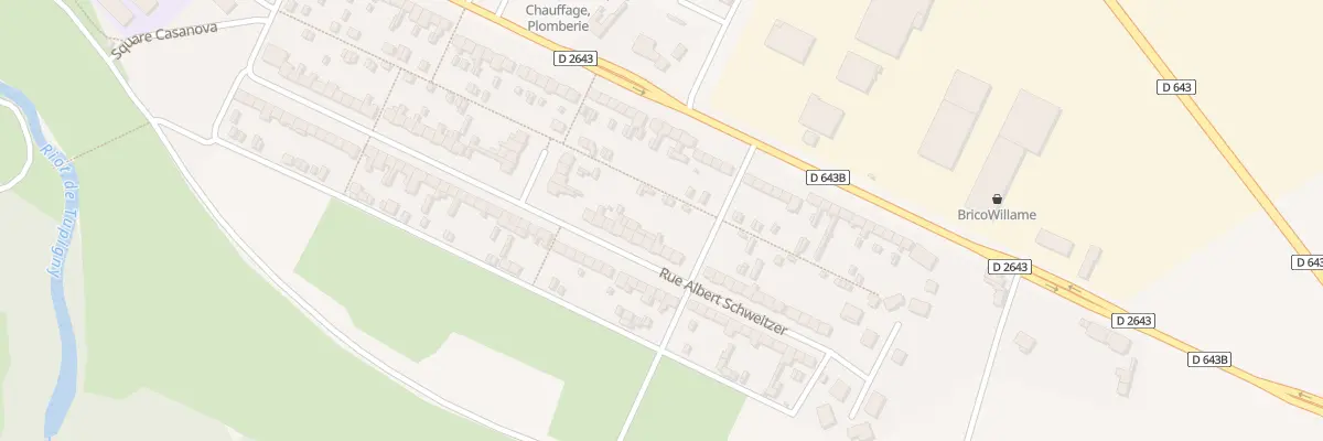 Plan du 49 Rue Albert Schweitzer au Cateau-Cambrésis