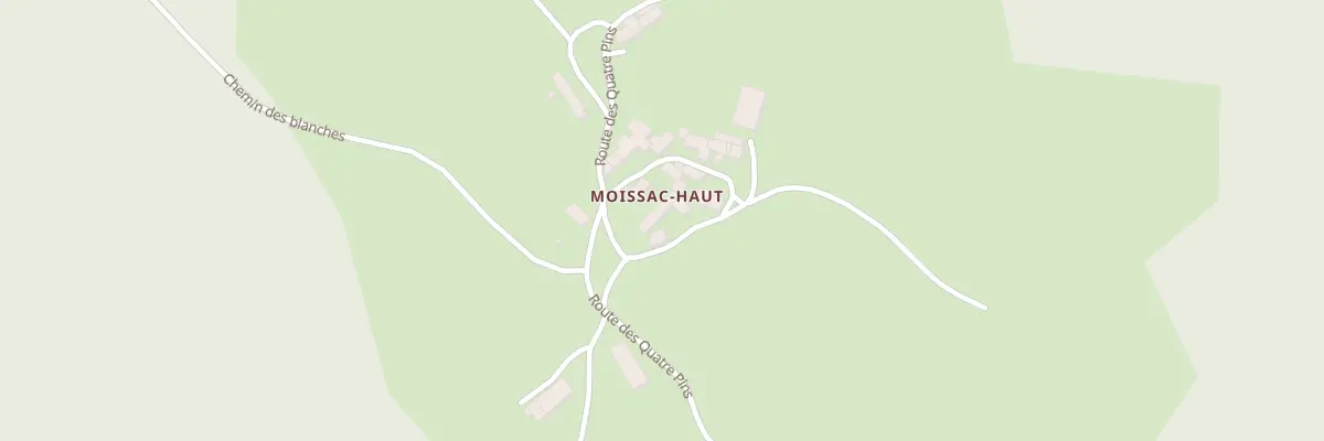 Plan du 5180 Moissac Haut à Saint-Didier-sur-Doulon