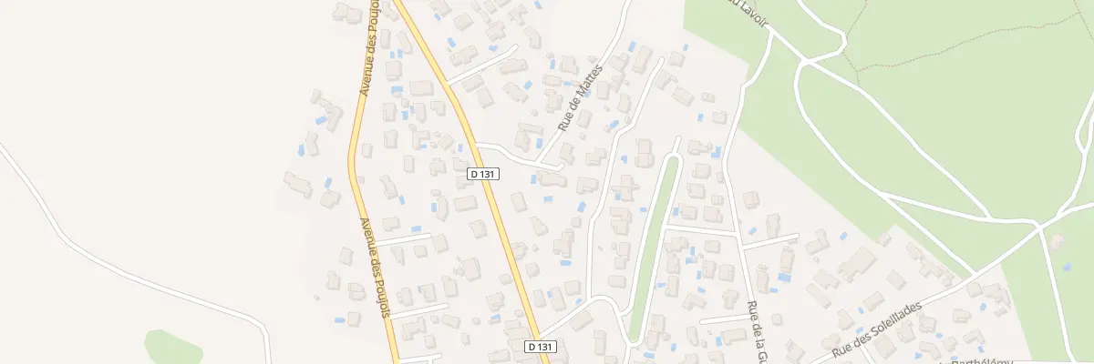 Plan du 4 Rue des Mattes à Vendémian