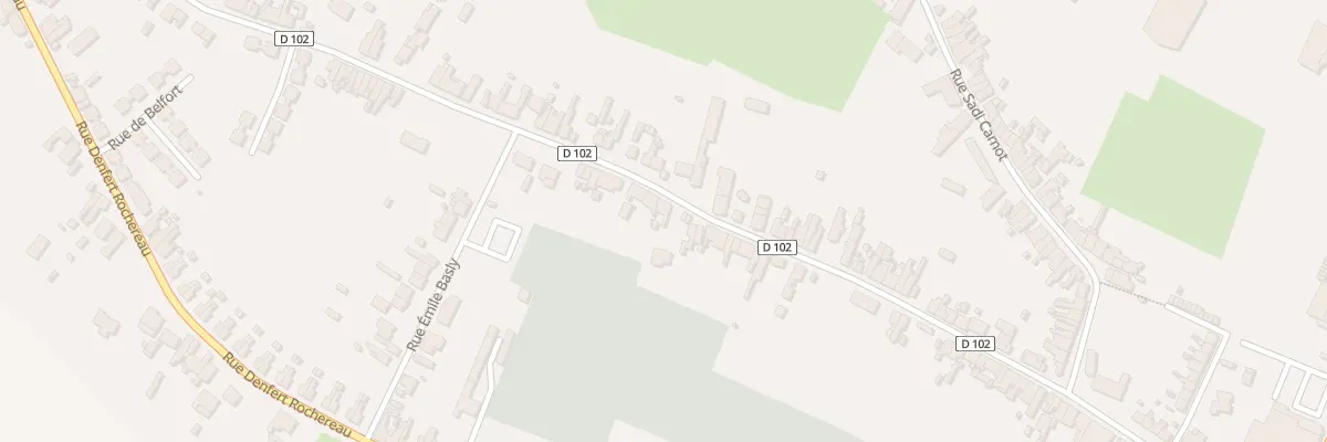 Plan du 293 Rue Anatole France à Vieux-Condé