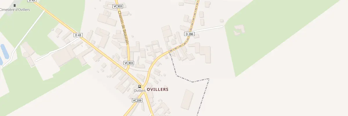 Plan du 10 Rue de Vendegies Ham d’Oviller à Solesmes