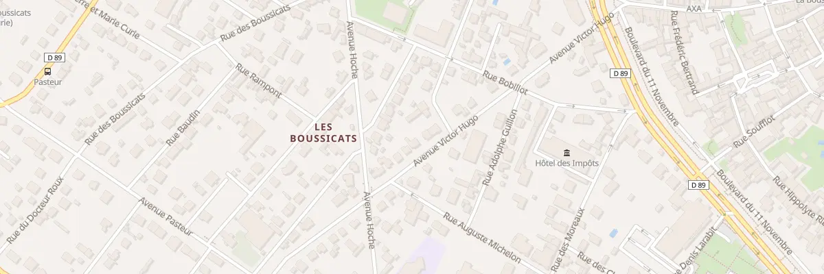 Plan du 18 Av Victor Hugo à Auxerre