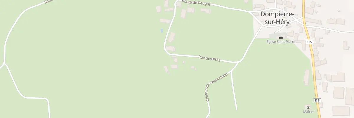 Plan du 41 Le Bourg - Dompierre à Beaulieu