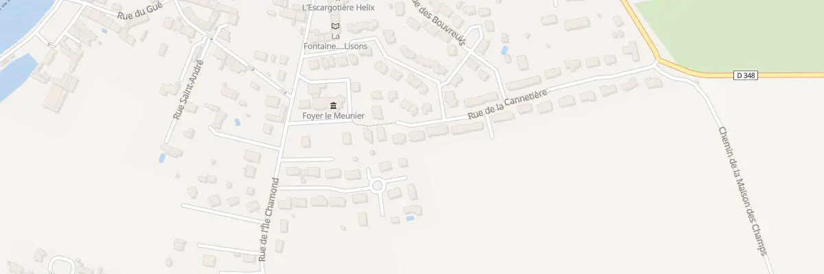 Plan du 17 Rue des Mésanges à Gurgy