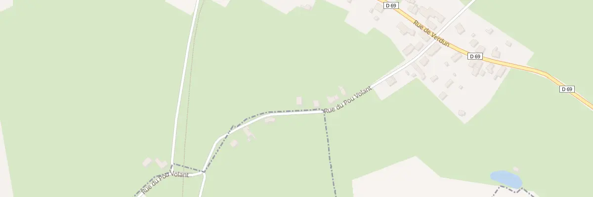 Plan du 6B Rue du Pou Volant à Mennevret